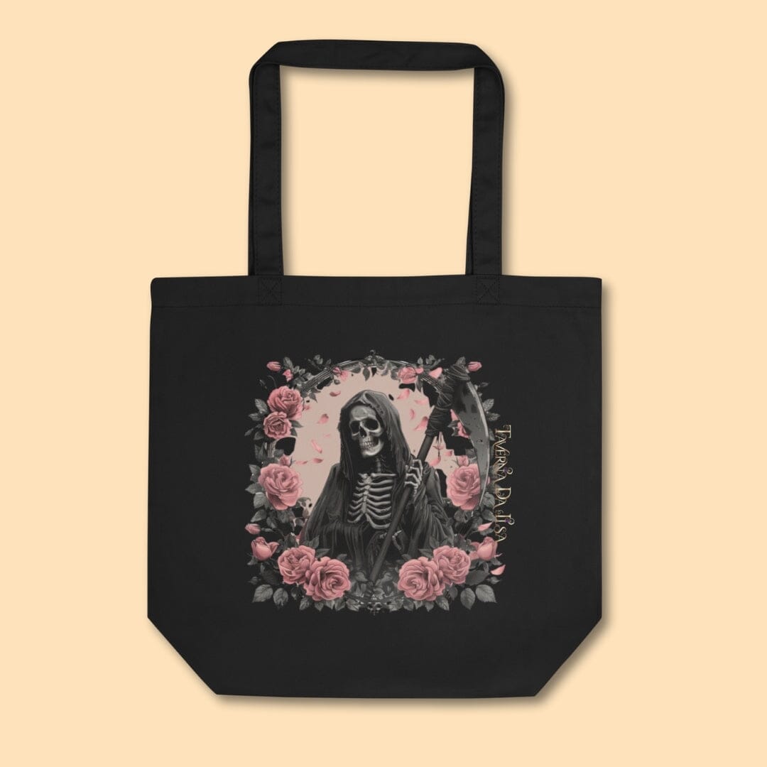 Shadows of Vienna Reaper &amp; Roses Eco Tote Bag I Taverna da Ilsa Collection totebag Caipora Books 