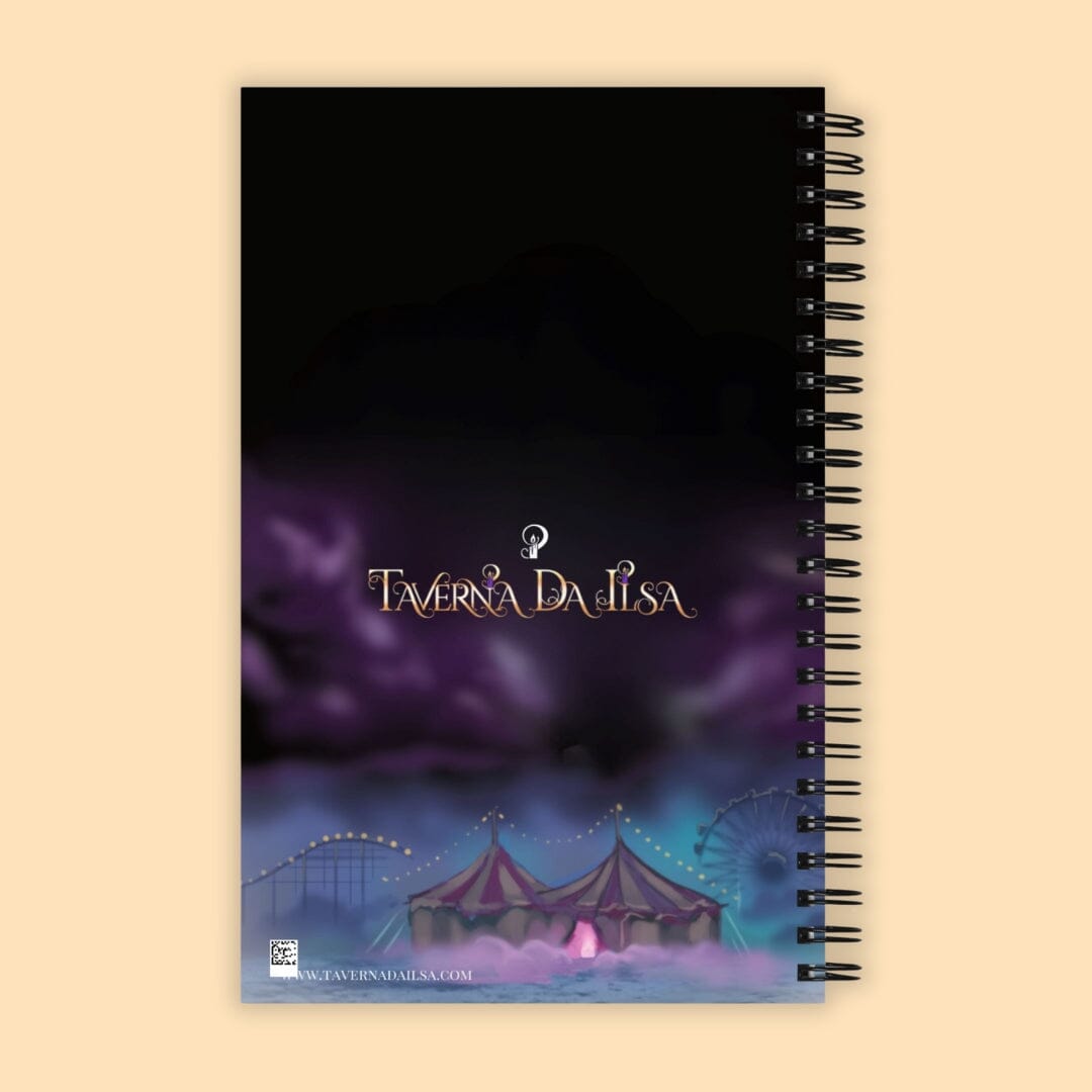 Colors of the Beyond Spiral notebook Taverna da Ilsa 