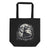 Female Shadow Woman & Graveyard Eco Tote Bag I Taverna da Ilsa Collection Caipora Books 