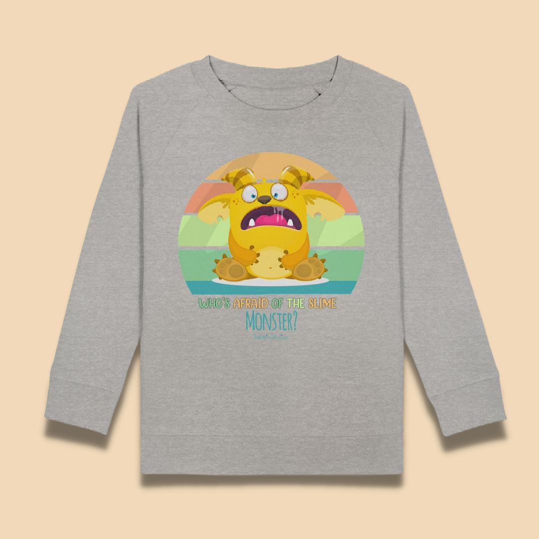 Slime Monster - Children Unisex Sweatshirt Kinder-Produkte Taverna da Ilsa 