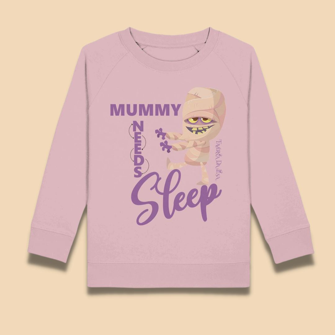 Unisex Children Sweatshirt - Mummy Needs Sleep Kinder-Produkte Taverna da Ilsa 
