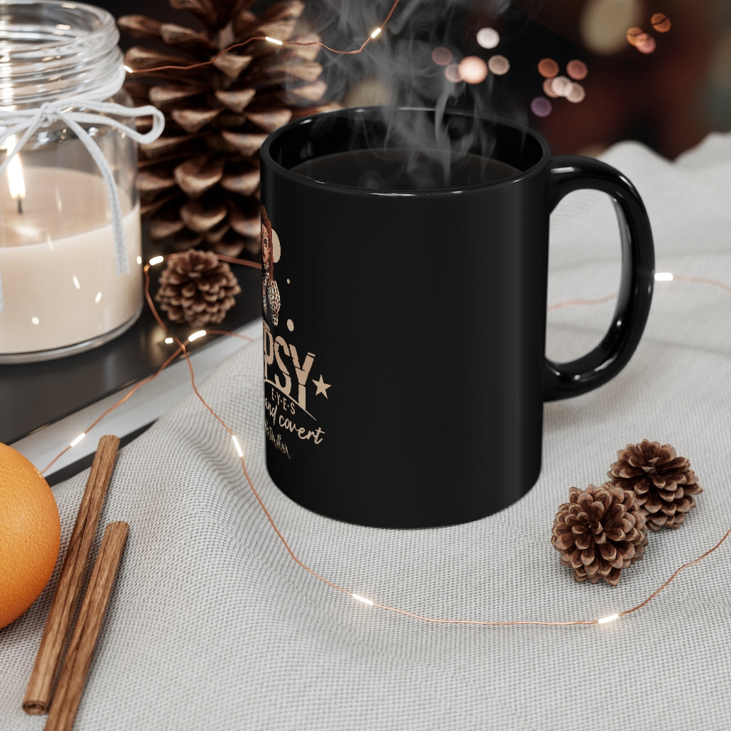 Vampire Capitu Black Mug Mug Printify 