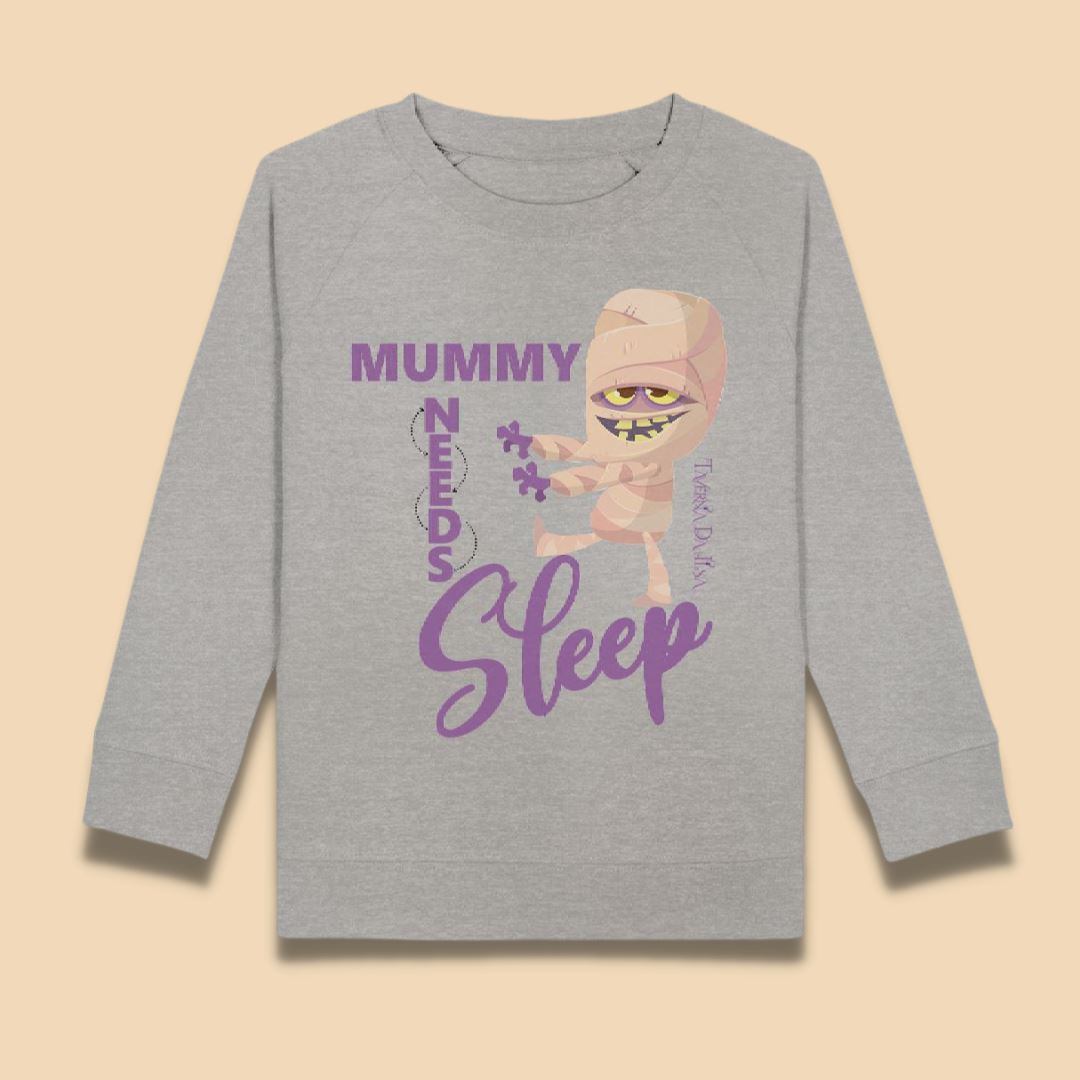 Unisex Children Sweatshirt - Mummy Needs Sleep Kinder-Produkte Taverna da Ilsa 
