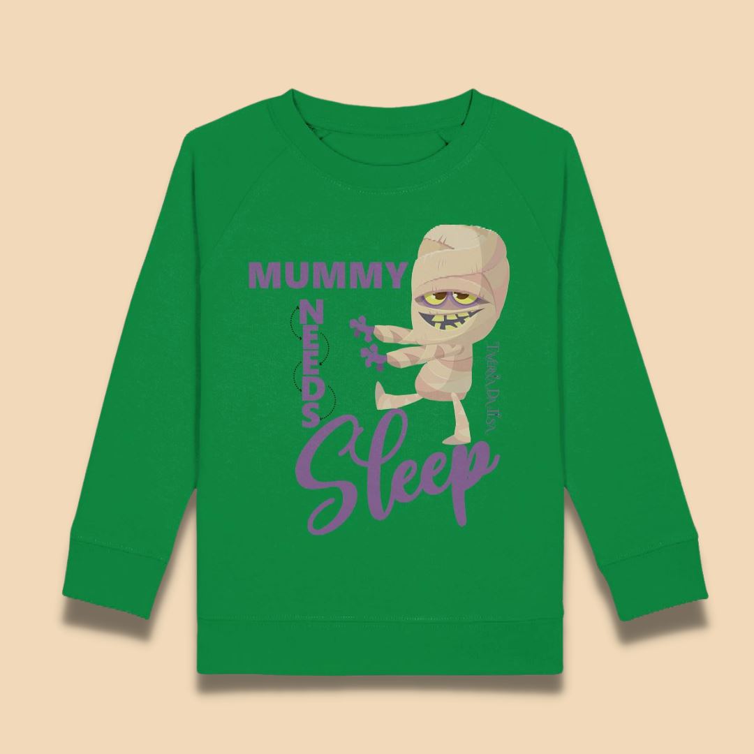 Unisex Children Sweatshirt - Mummy Needs Sleep Kinder-Produkte Taverna da Ilsa 