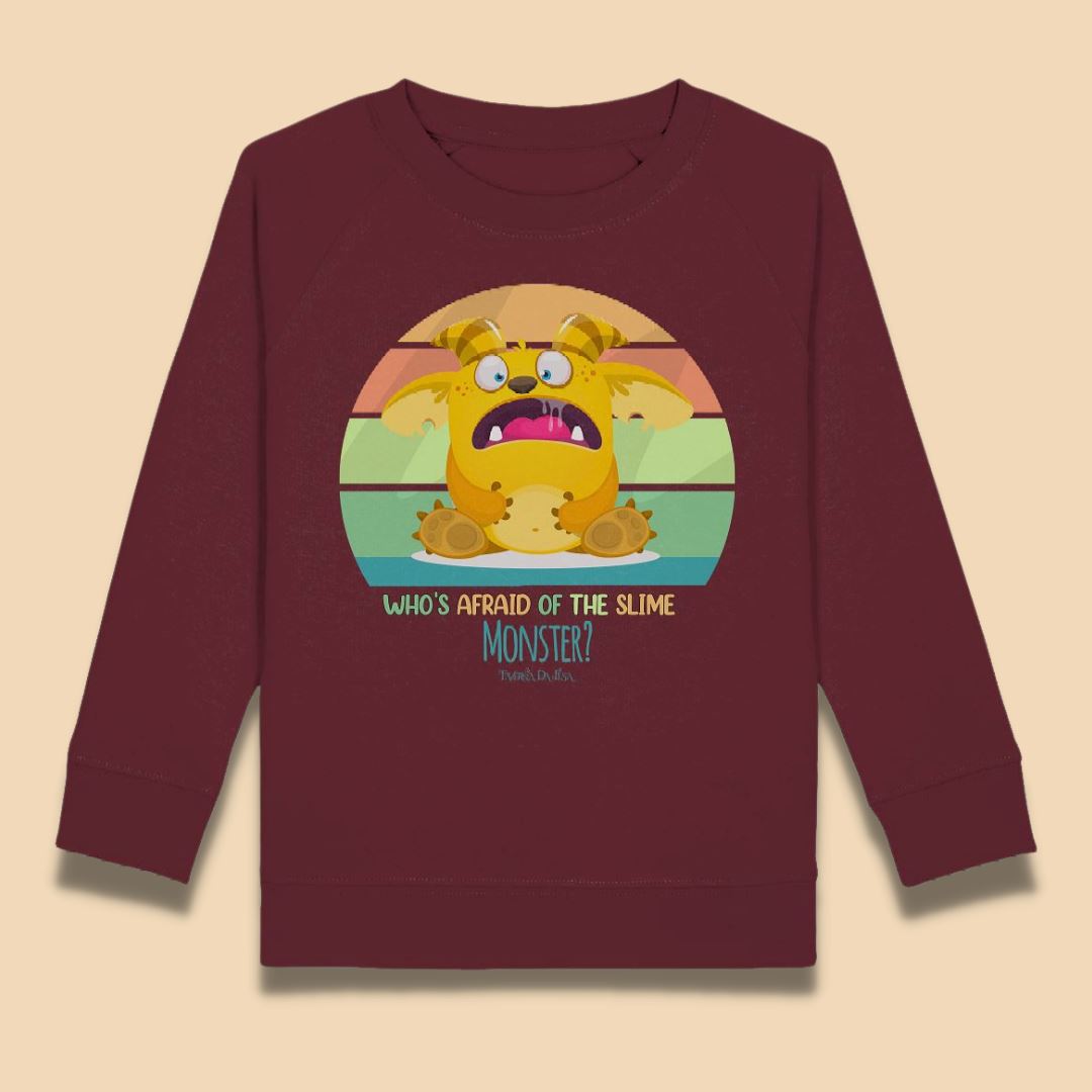 Slime Monster - Children Unisex Sweatshirt Kinder-Produkte Taverna da Ilsa 