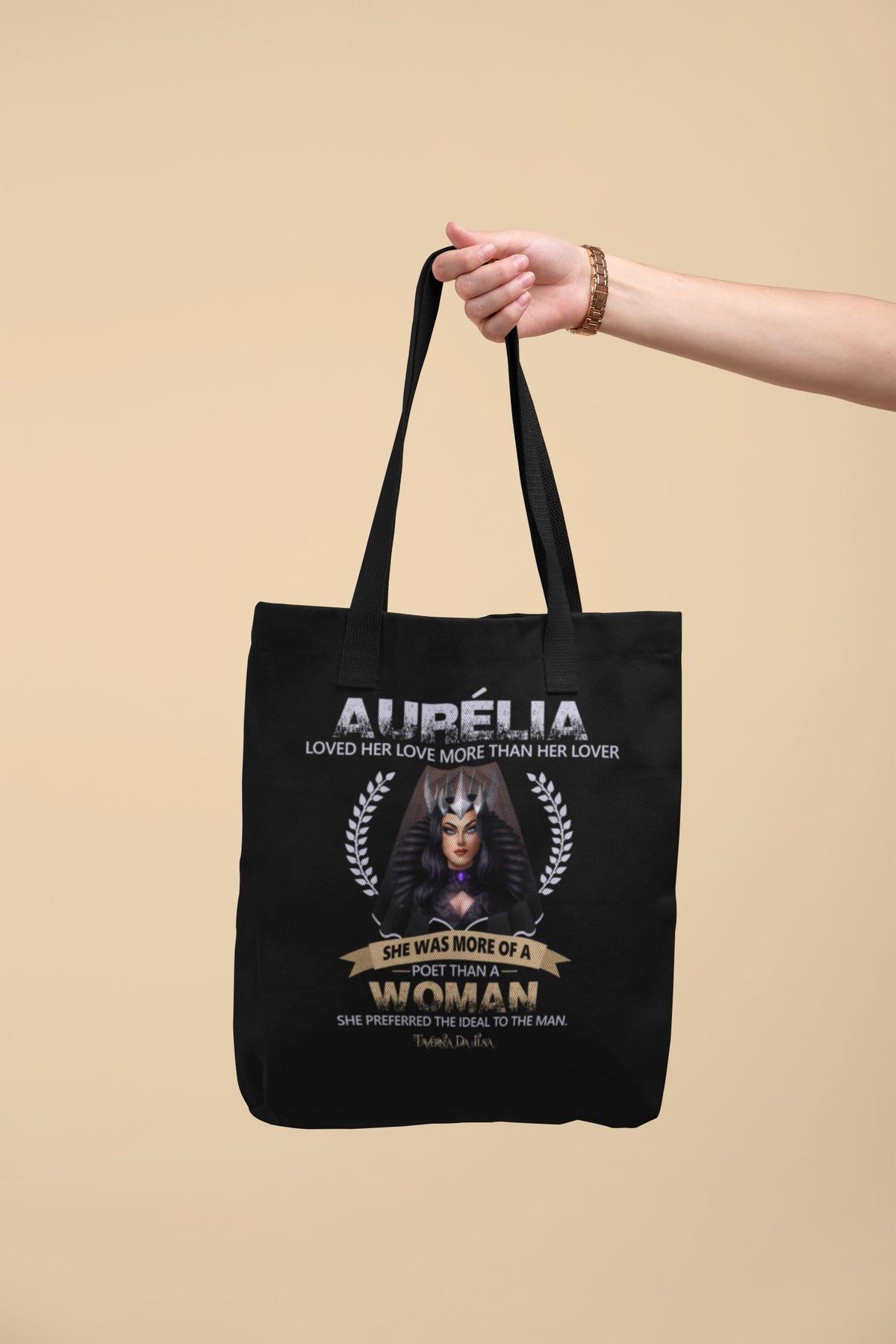 Queen Aurelia - Recycled Organic Totebag Totebag Stanley/Stella recycled - DTG T-Pop 